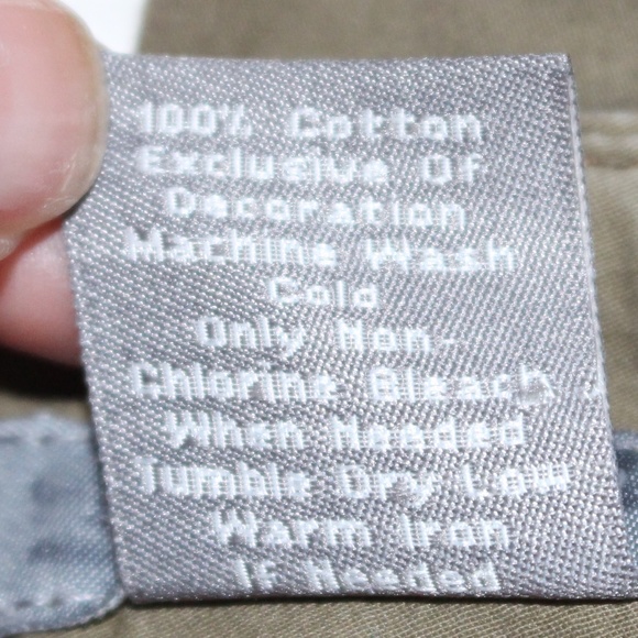 Ann Taylor, army green capri pants - Picture 7 of 7